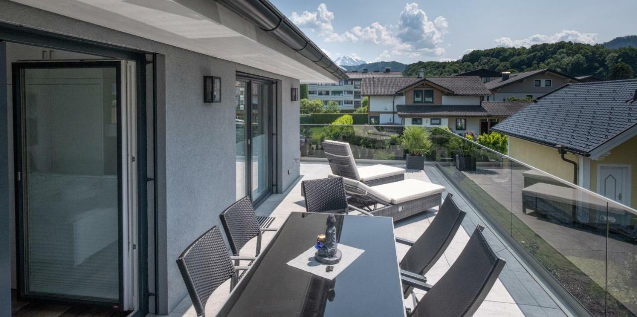 Luxurioese Penthaus Wohnung Anif Dış mekan fotoğraf