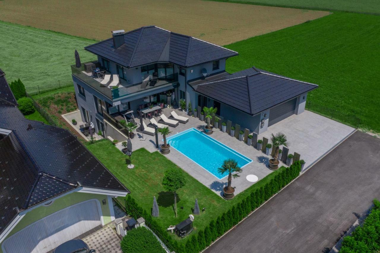 Luxurioese Penthaus Wohnung Anif Dış mekan fotoğraf